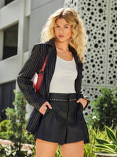 BIZwear Women's Leather Shorts For Commuting & Holiday Wear